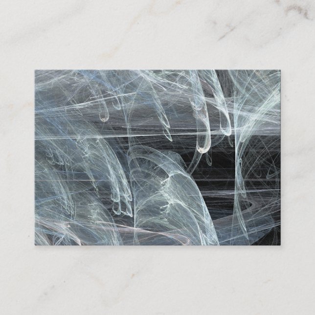 Flame Fractal 05 Visitkort (Framsida)