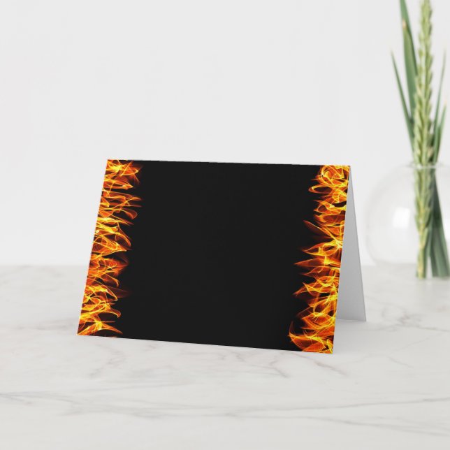 Flame Frame Tack Kort (Framsida)