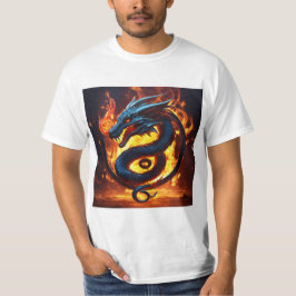 Flame Fury Dragon Tee, Blaze-Bound. T Shirt