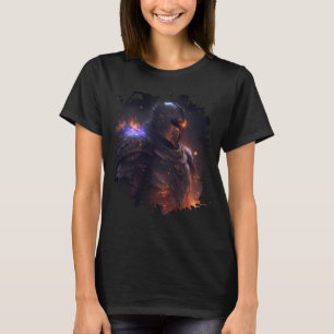 Flame Knight Invincible in Mörk World T Shirt