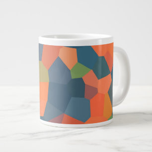 Flame, Midnight, Grönt Jumbo Mugg