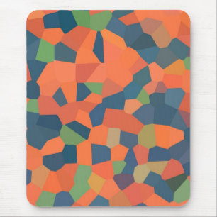 Flame, Midnight, Grönt Mousepad Musmatta