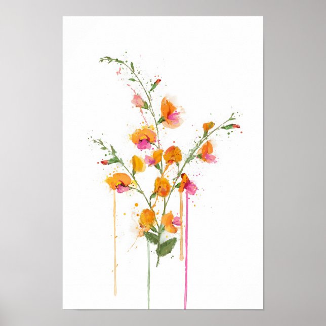 Flame Pea Poster (Framsidan)