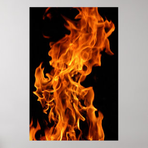 Flame Poster