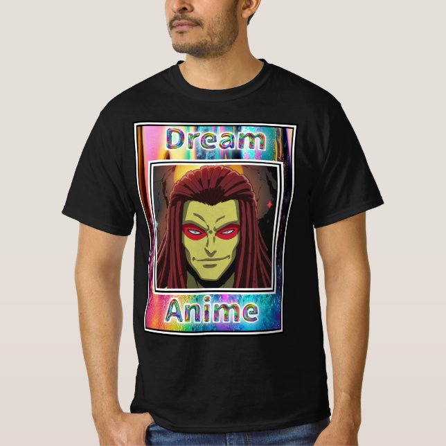 Flame Racer Dream Anime T Shirt (Framsida)