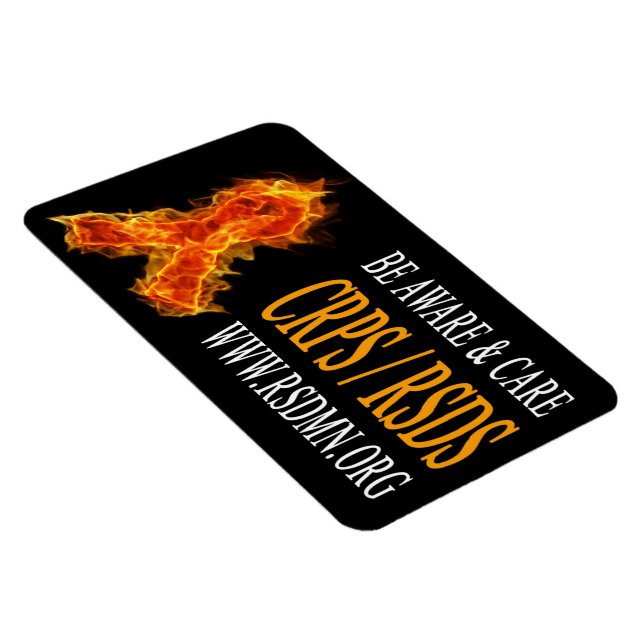 Flame Ribbon Magnet (Högersidan)