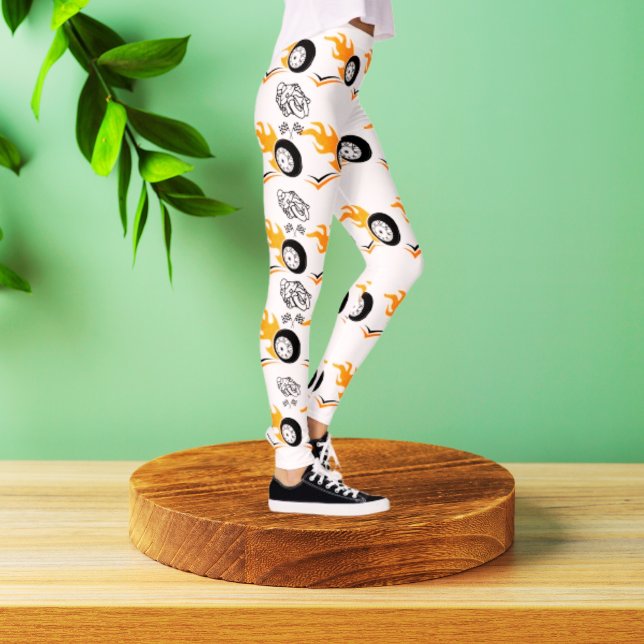 Flame Rider Moto Leggings (Skapare uppladdad)