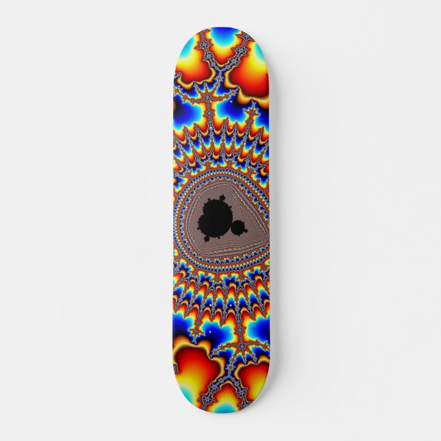 Flame Ring Skateboard Bräda 20 Cm (Framsida)