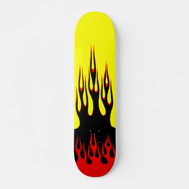 Flame Skateboard (Framsida)