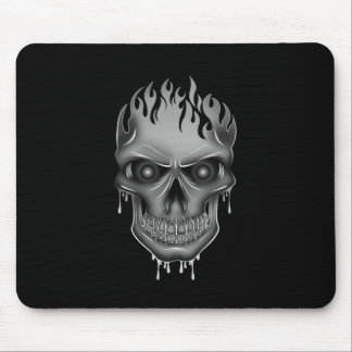 Flame Skull - Silver Musmatta