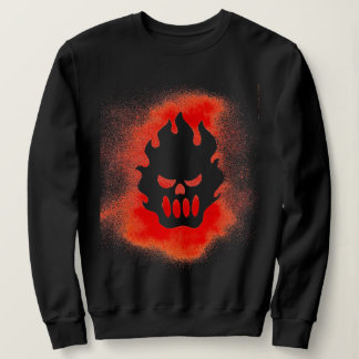 Flame Skull T Shirt