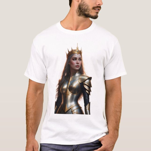 Flameborn Dargon Pact Queen  Seraphina T Shirt (Framsida)