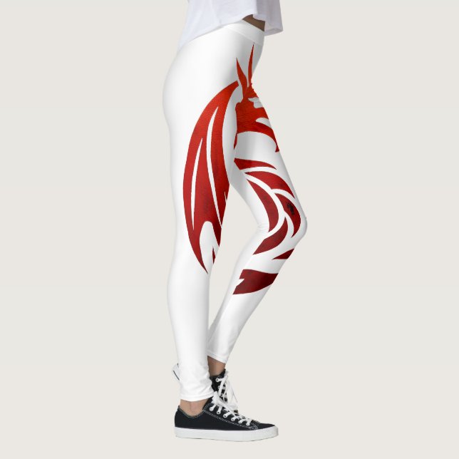 Flameborn Drakpakt  Leggings (Höger)