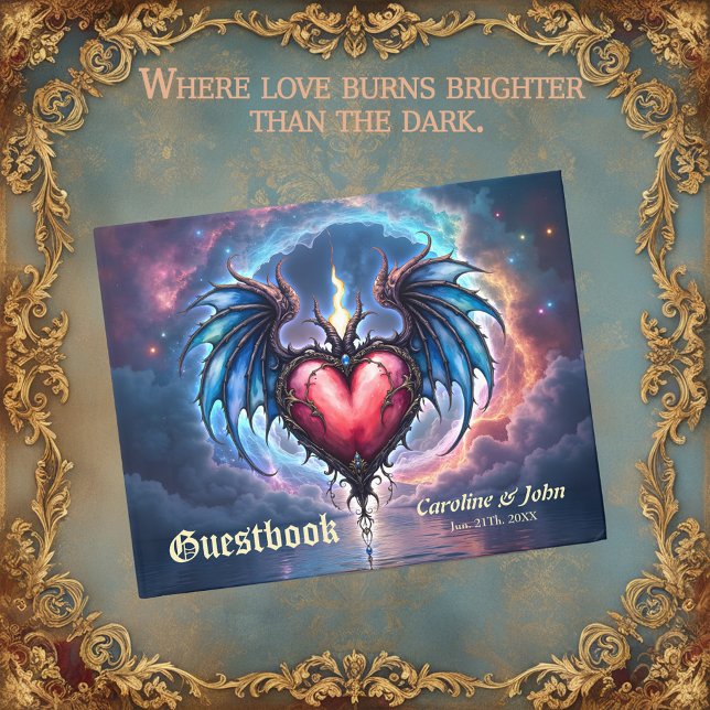 Flamebound Heart of the Moon – Gothic Cosmic Love  Gästböcker (Skapare uppladdad)
