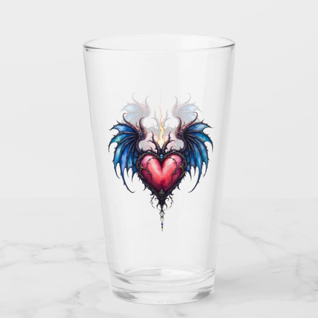 Flamebound Heart of the Moon – Gothic Cosmic Love  Glaskopp (Framsida)