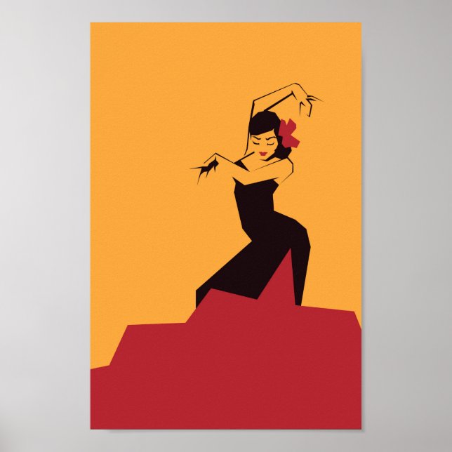 Flamenco С Flamenco Poster (Framsidan)