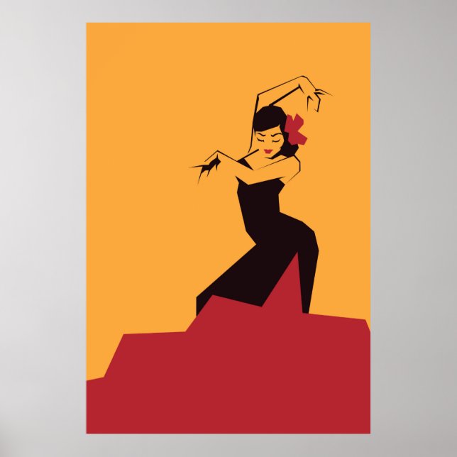 Flamenco С Flamenco Poster (Framsidan)
