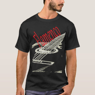 Flamenco Acoustic Guitar Player Premium T Shirt