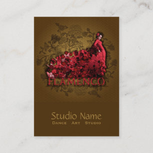 Flamenco - Business, Schedule Card, stor Tidsbeställning Kort