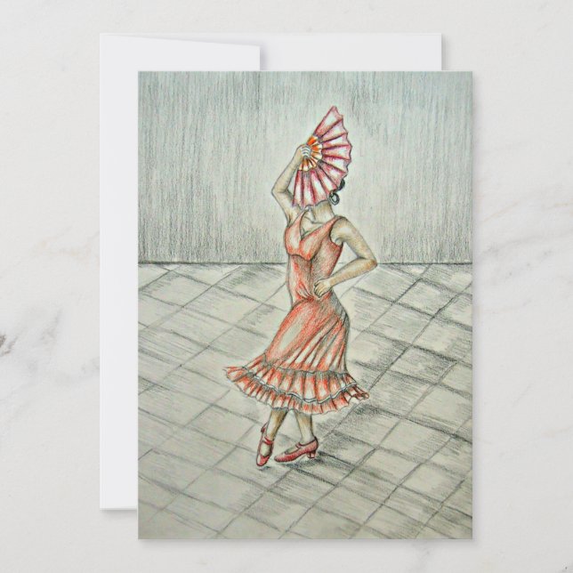 Flamenco dancer (Framsida)