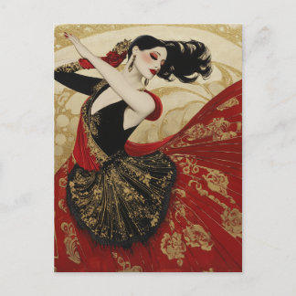 FLAMENCO DANCER #2 HELG VYKORT