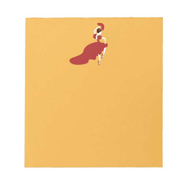Flamenco Dancer Anteckningsblock (Framsida)