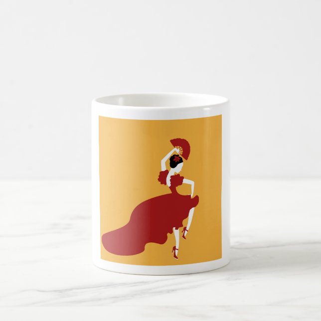 Flamenco Dancer Coffee Mugg (Center)