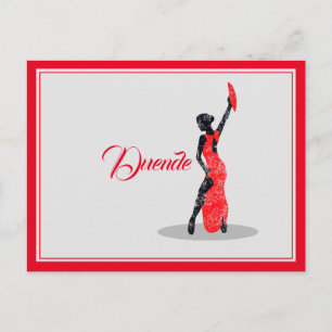 Flamenco Dancer Duende Vykort