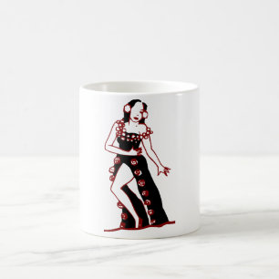 Flamenco dancer kaffemugg