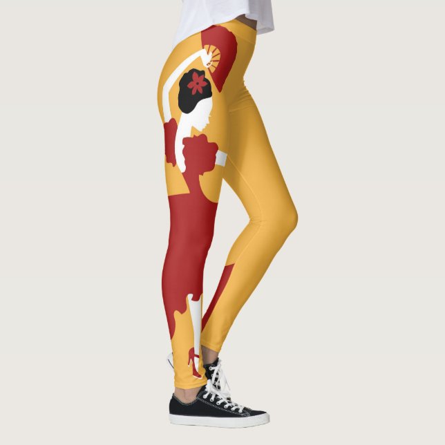 Flamenco Dancer Leggings (Höger)