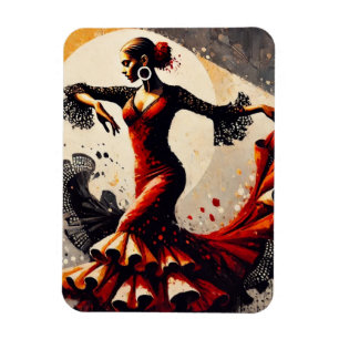 Flamenco Dancer Magnet