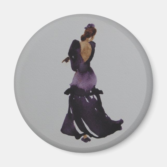Flamenco Dancer Magnet (Framsidan)