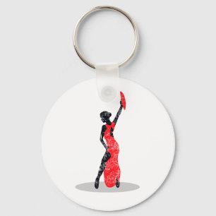 Flamenco Dancer Nyckelring