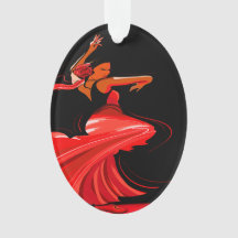 Flamenco Dancer Ornament