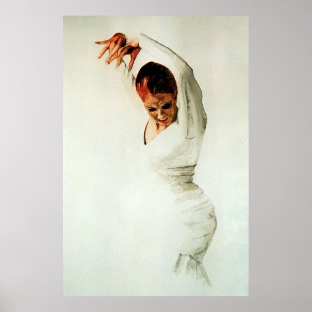 Flamenco Dancer Poster (Framsidan)