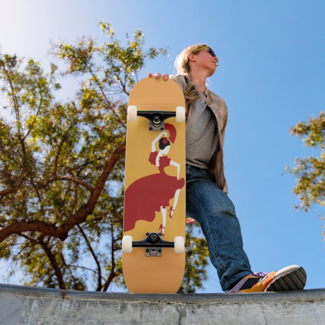 Flamenco Dancer Skateboard (Utomhus 1)