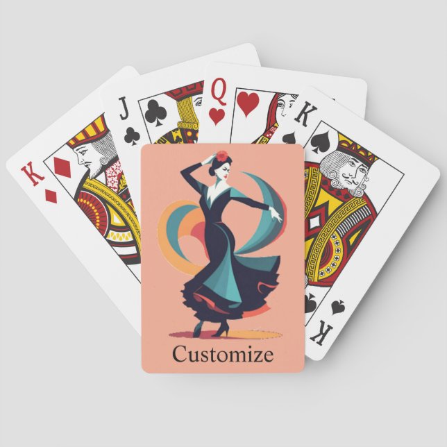 Flamenco Dancer Thunder_Cove Casinokort (Baksidan)