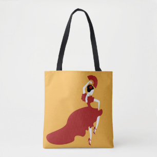Flamenco Dancer Tote Bag Tygkasse
