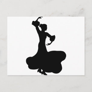 Flamenco Dancer Vykort