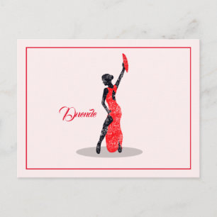 Flamenco Dancer Vykort