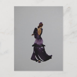 Flamenco Dancer-vykort Vykort