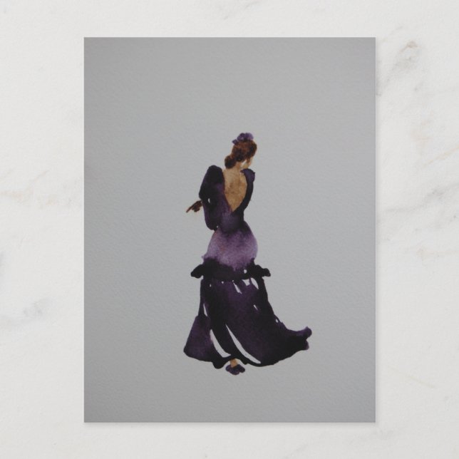 Flamenco Dancer-vykort Vykort (Framsida)