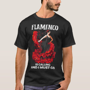 Flamenco Dancing Spain Dancer Spain Flamenco Dan T Shirt