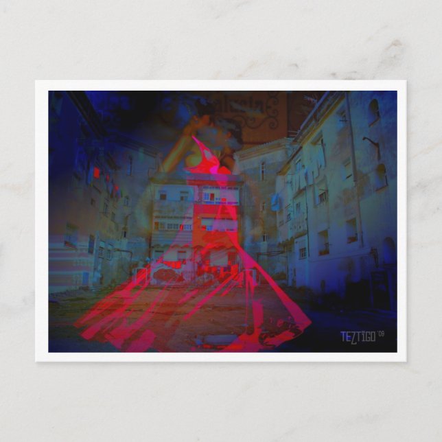 Flamenco DUO Vykort (Framsida)