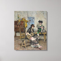 Flamenco Guitarist (Female spanska Guitar Player)