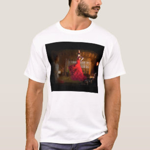 Flamenco i Tea House T-shirt