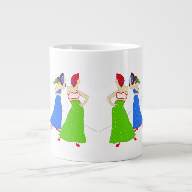 Flamenco Jumbo Mugg (Framsidan)