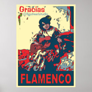 Flamenco, lägg till redigeringstext, poster