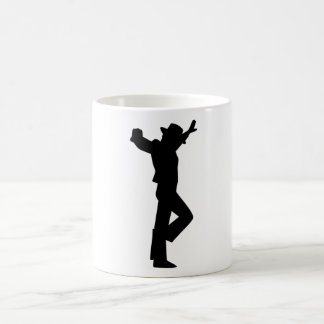 Flamenco Male Dancer Black Kaffemugg