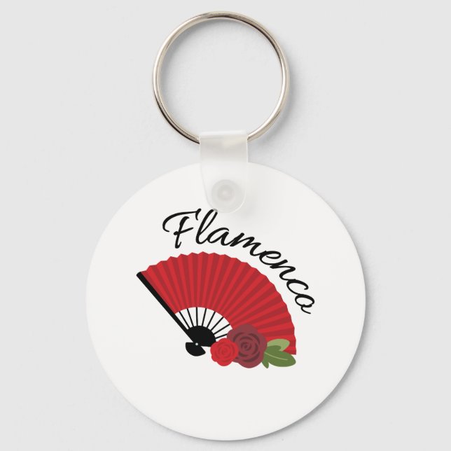 Flamenco Nyckelring (Framsida)
